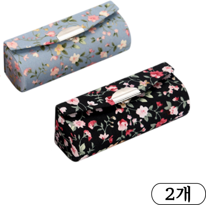 1+1 도장케이스 도장집 도장지갑 인감도장케이스 힐플로우, 하늘색+블랙