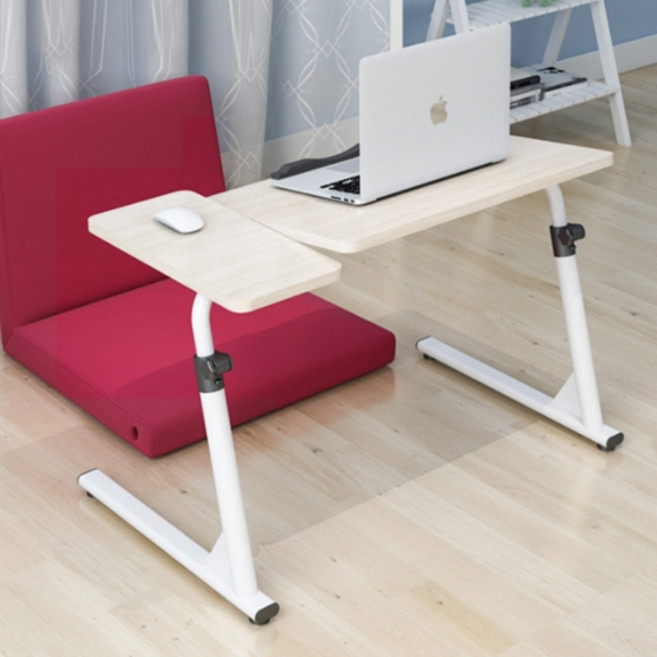 이동식 서재 사무실 원룸 공부방 컴퓨터책상 1인용책상 각도조절형, 베이지, 베이지