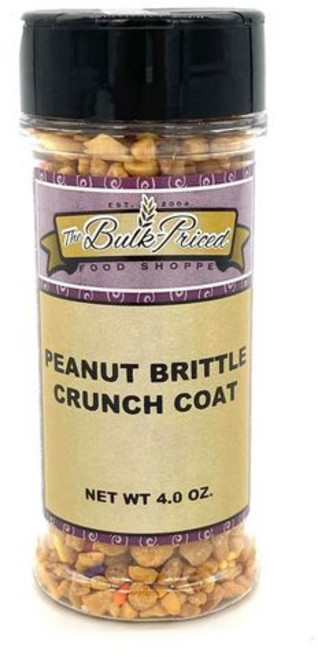 피넛 브리틀 크런치 코트 아이스크림 토핑 대용량 (4 온스 Peanut Brittle Crunch Coat Ice Cream Topping Bulk Size (4 Ounce S, 4 온스 (1팩), 1개