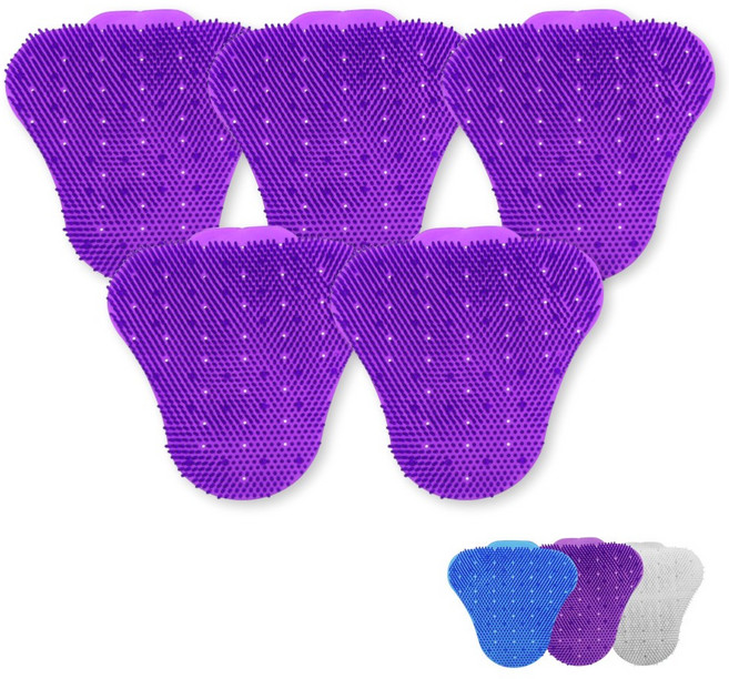 써클린 남자 소변기 향기 패드 요석제거제 화장실 지린내 변기 냄새제거 3종, 라벤더향, 5개, 57g