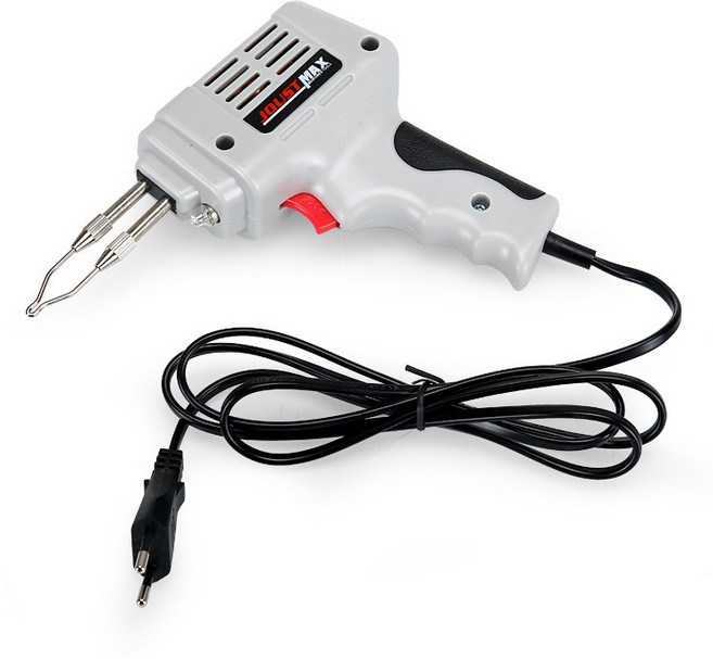 권총인두기 납땜기 전기 용접 고출력 땜질 수공구 인두기 + 헤드 1 + 와이어 1 A.패키지, 1세트