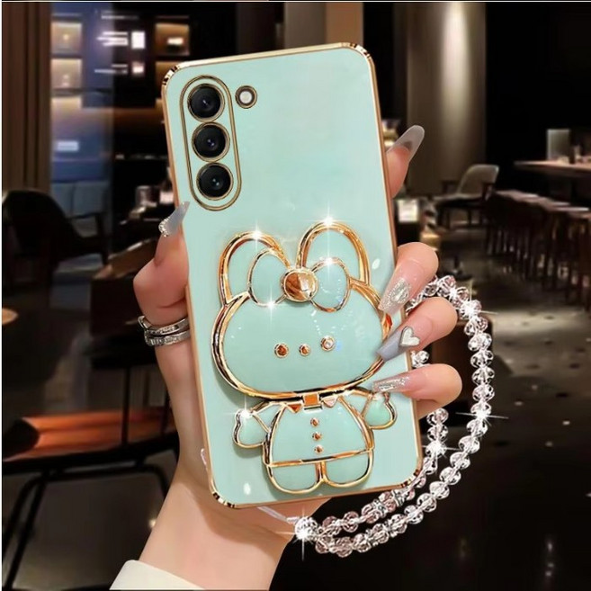 해다온몰 꼬마래빗 거울 스트랩 말랑이 케이스