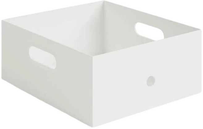 MUJI 폴리프로필렌 파일박스 스탠다드타입1/2 화이트 그레이 25cm용, 3개