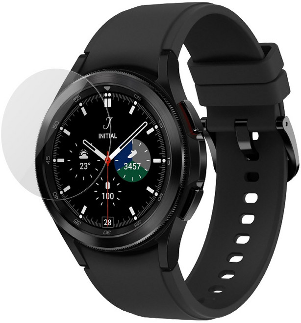 알럽스킨 갤럭시워치4 클래식 42mm 46mm 풀커버 액정보호필름 2매, 투명 2매