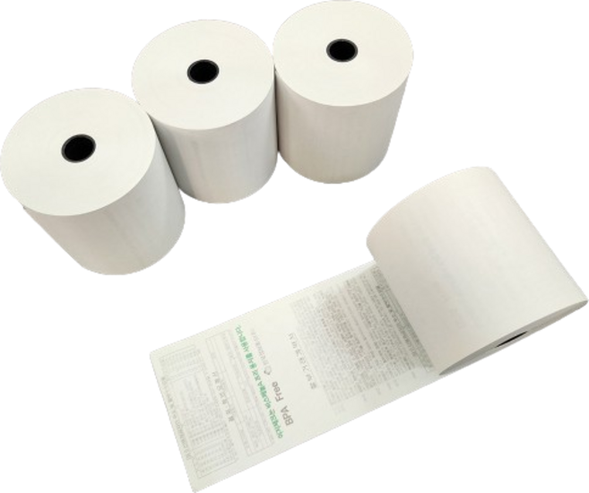 포스 키오스크 79 x 70 감열지 영수증용지 할부약관, 10롤