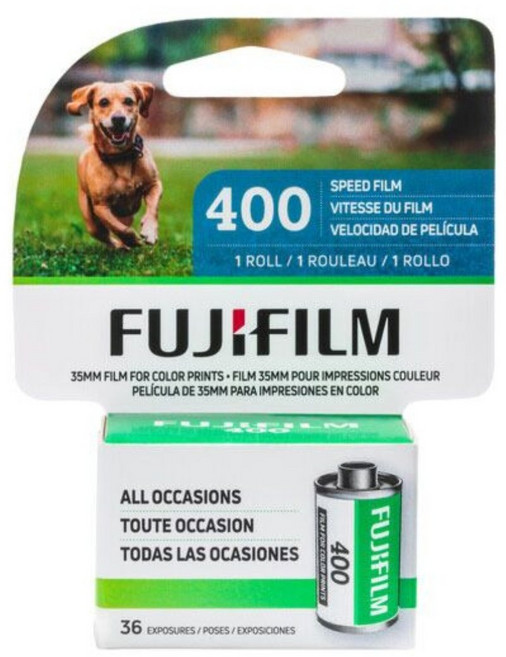 35mm 필름카메라 컬러필름, 후지 400/36 1롤, 1개