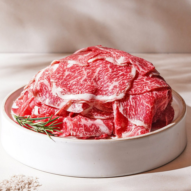 미쓰하누 1++ 한우차돌박이 400g (냉동), 200g, 2개