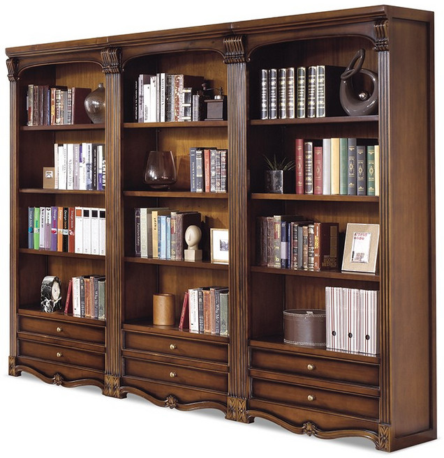 키벨레 중역 엔틱 원목 거실서재 5단책장 오픈장식장, 단품