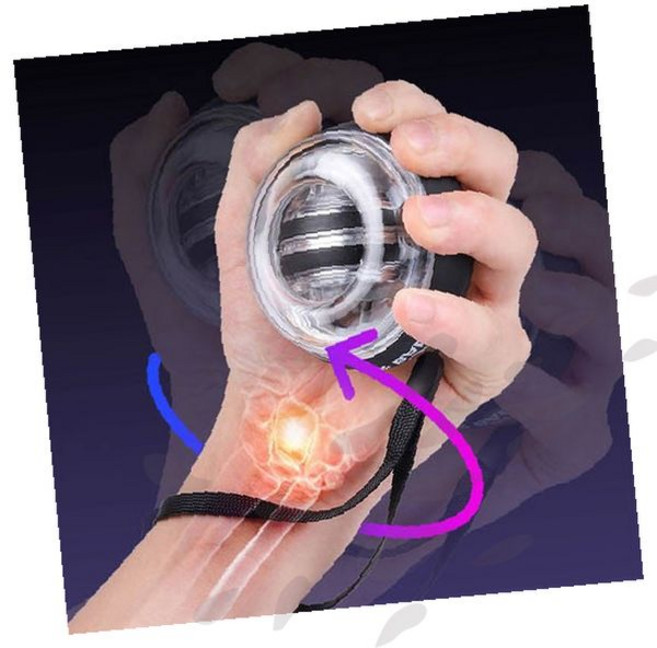 손목운동 볼 자이로볼 손목강화 고회전 홈트레이닝용, 1개