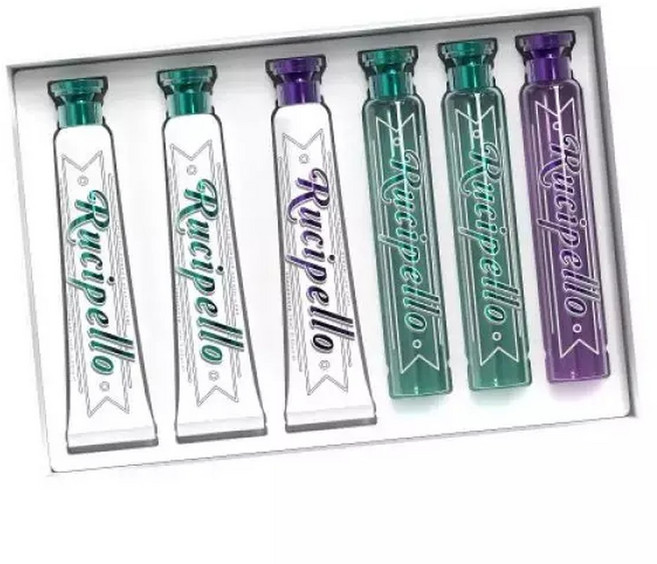 루치펠로 치약가글 6개 선물세트(미스틱포레스트치약2개+가글2개트로피칼치약+가글)