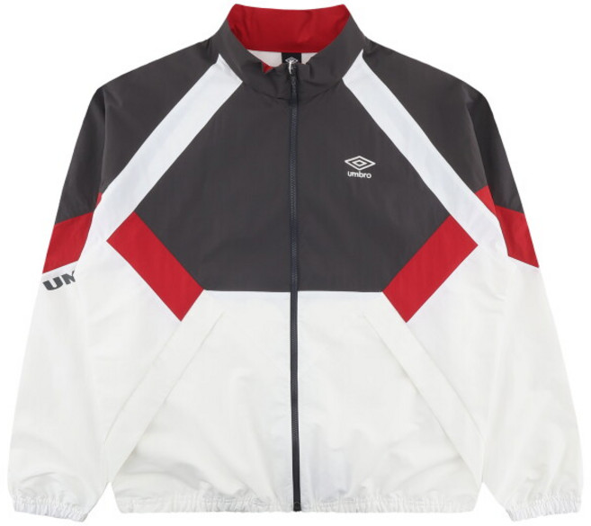 [엄브로] 팝러쉬 컬러블럭 스탠넥 바람막이 자켓 UR123CJK34MCH