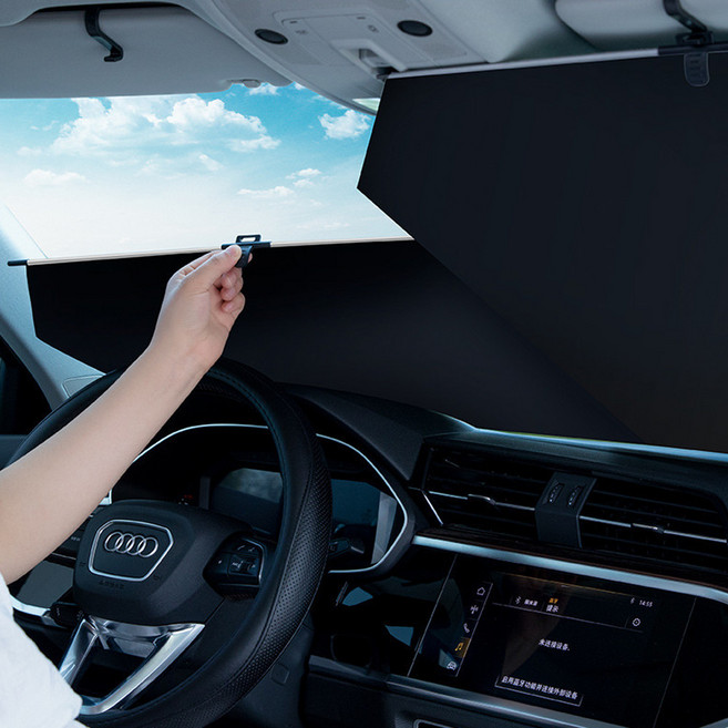 업앤다운 차량용햇빛가리개 자동차 차량 햇빛가리개, 1세트