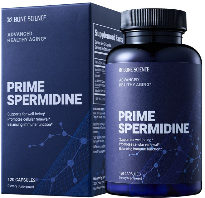 미국 본사이언스 프라임 스페르미딘 스퍼미딘 120캡슐, 1개, 120정