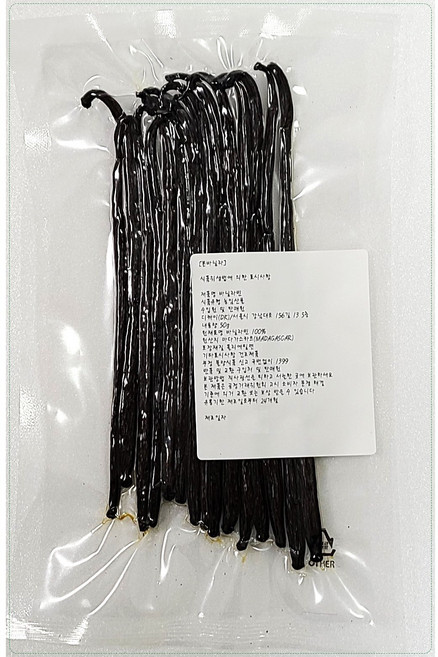 bon vanilla 마다가스카르 타히티 프리미엄 바닐라빈 50g, 1개