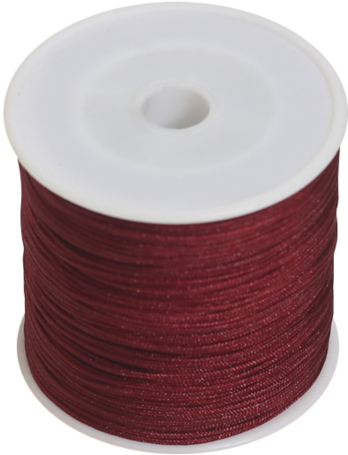 [모핸] 매듭실 1mm 1롤(90m), 와인, 1개