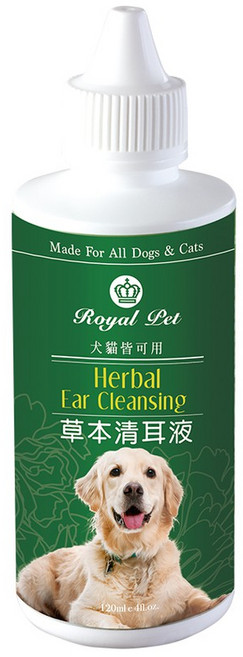 Royal Pet 皇家草本清耳液 120ml, 1個
