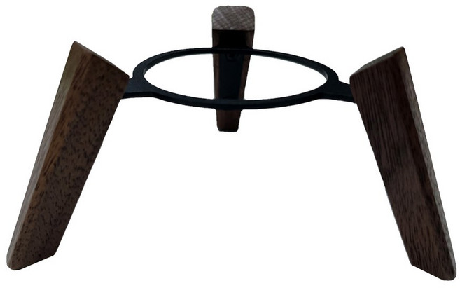 홈파드용 나무 삼각대 거치대 안정적인 스탠드 마운트 미끄럼 방지 피트 홈팟 전용, Wooden tripod