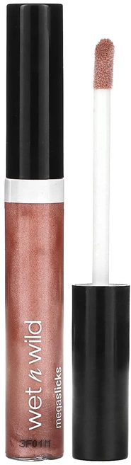 wet n wild MegaSlicks 립글로스 554B 브론즈 베리 6ml(0.2fl oz) wild (웻 앤 와일드), 1 - 쿠팡