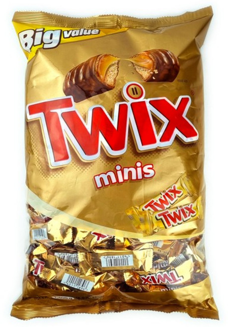 코스트코 마즈 트윅스 미니스 1400g 초콜릿 바 twix, 없음