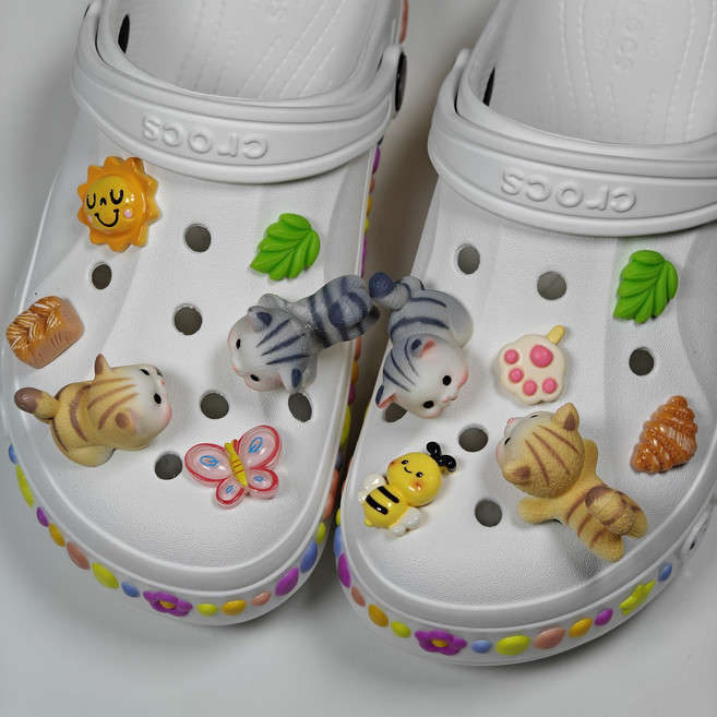 폼폼스타 리얼 고양이 신발 파츠 세트(12P)