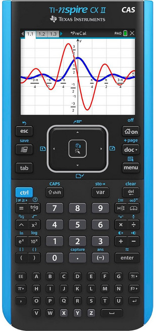 텍사스인스트루먼트 TI-Nspire CX II CAS 공학용 계산기 컬러 학생용 소프트웨어 PC / 맥용
