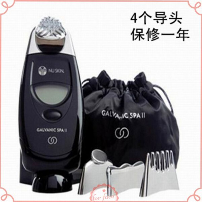 뷰티 피부 마사지기 얼굴 관리 에이지락 갈바닉 뉴스킨 탄력 기계 리프팅, 3세대 스파 블랙 머신