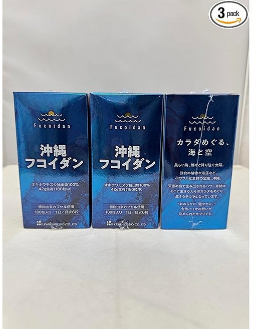 오키나와 후코이단 180정 x 3개