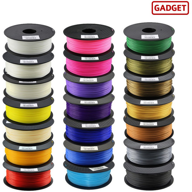 가제트 PLA PRO 필라멘트 3D프린터 1kg 투명 형광 무광 실키 특수 HS 1.75MM 실크 매트 그라디언트, 3D펜 전용 5M 세트(24색)
