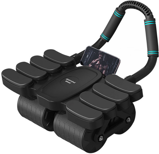 ab슬라이드 초보자용 복근운동기구 무소음 홈트레이닝, 블랙