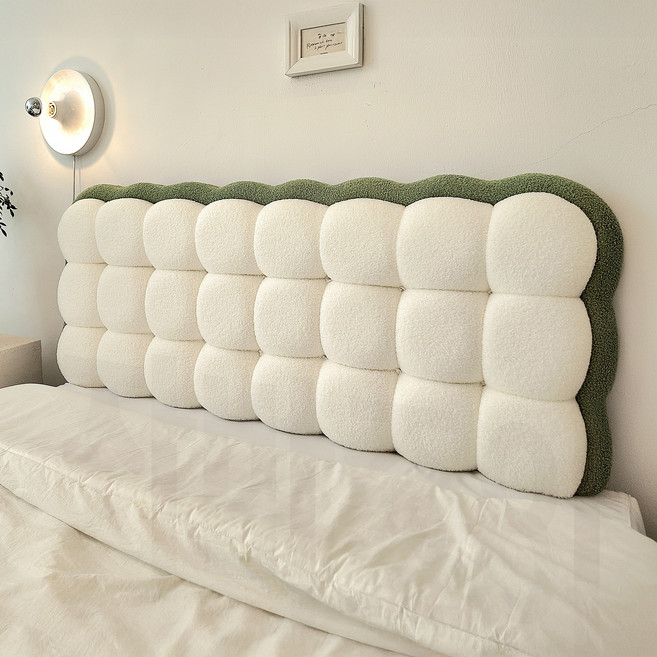 침대 쿠션 커버 등받이 개조 등 두벽, 말차 식빵