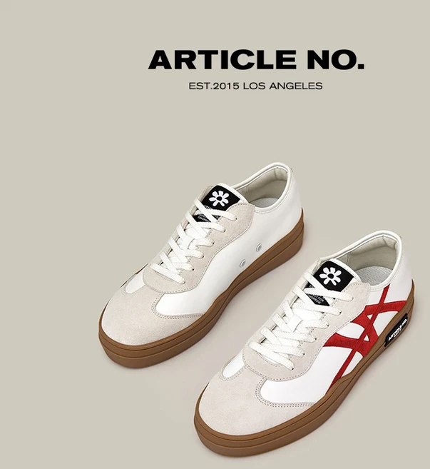 성의동형 ARTICLE NO.캐주얼덕훈화 빈티지 보드 슈즈 화이트슈즈 덕훈 커플 슈즈