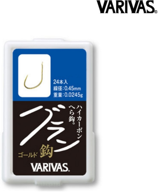 바리바스 그랑 붕어 바늘 금침 덕용 중층 내림 헤라 바늘 1호부터8호, 1개