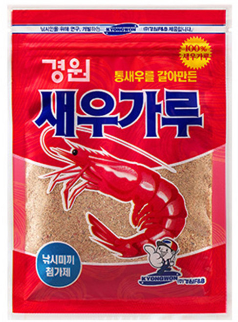 경원 새우가루 새우100% 첨가제 집어제 떡밥첨가제 떡밥 미끼 새우집어제 경원산업, 1개