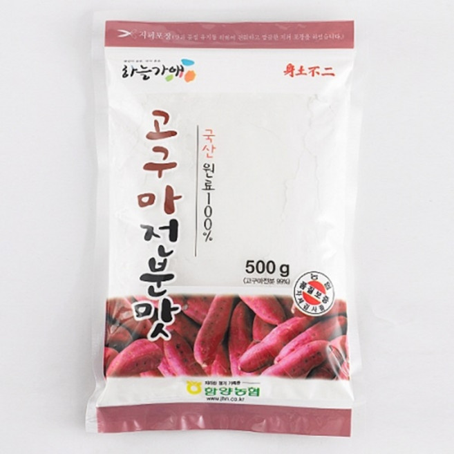 [하늘가애] 안전한 먹거리 전문 함양농협 고구마전분맛 500g, 1개