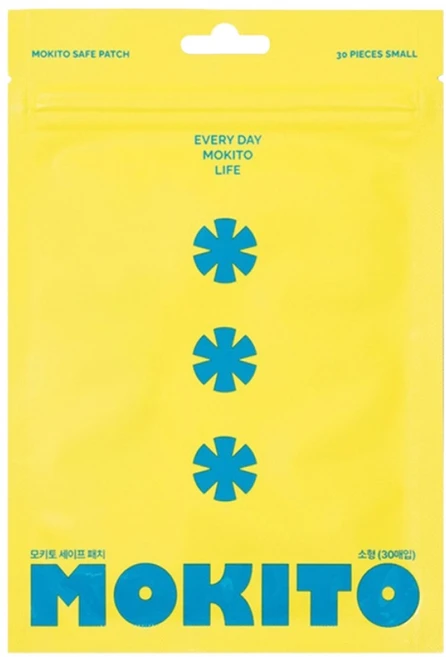 모키토 세이프 패치 SMALL/LARGE 썸머패치 캠핑용품 여행필수품 야외활동 천연아로마향 24시간지속, 1개, SMALL(30매입) - 쿠팡