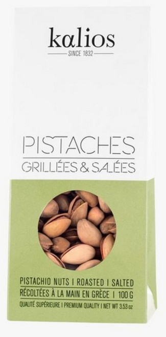 프랑스 칼리오스 Kalios 소금에 절인 구운 피스타치오, 6개