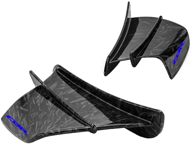혼다 용 CBR CBR1000RR 250R 레이싱 윈드 윙 공제 쉴드 사이드 스포일러, 06 Forged-D