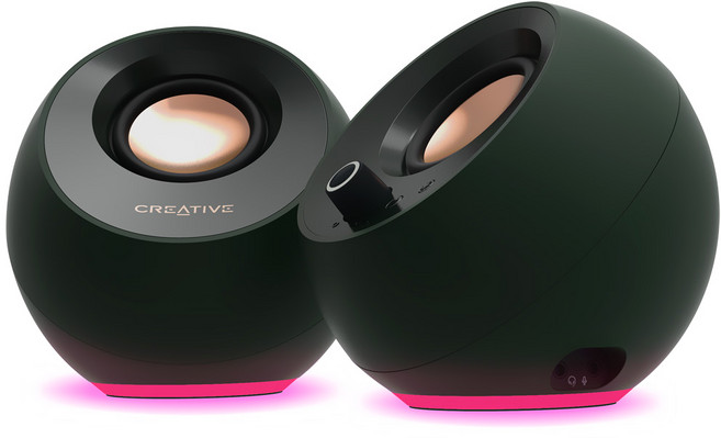 크리에이티브 PEBBLE PRO 스피커, MF1710, 혼합색상