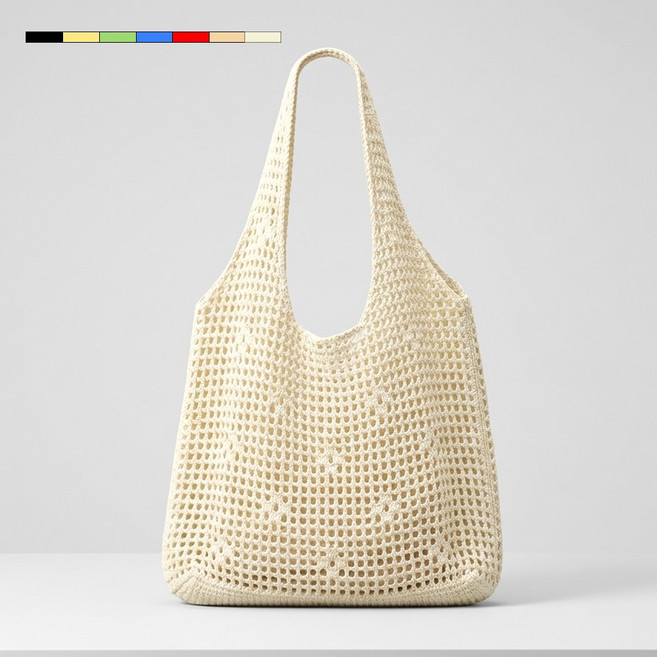 페조 여성 메쉬 니트 토트백 네트백 데일리 숄더백 장바구니 가방 PZBAG-2635