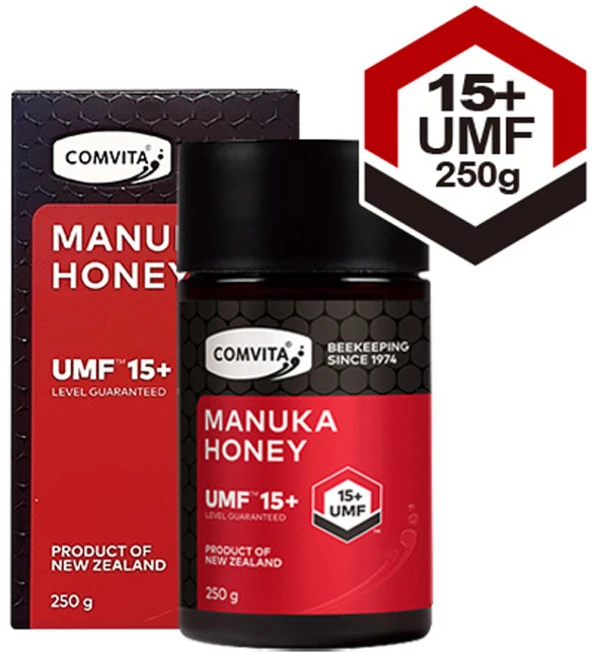 호주 약국 판매 정품 콤비타 UMF 15+ 마누카 꿀 허니 250g 3병 세일가, 1개 - 쿠팡