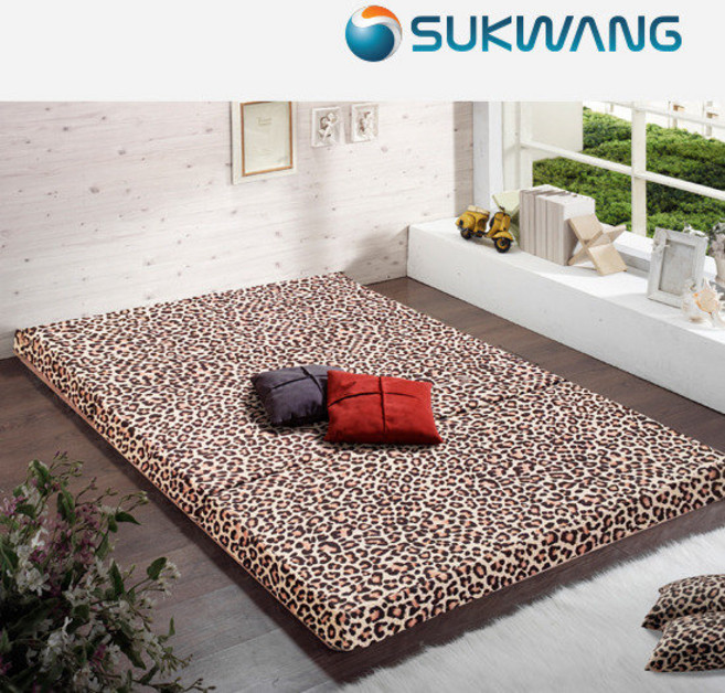 [서광퍼니처] 3단 접이식 매트리스 소파베드 더블-일반 스펀지, 바이올렛