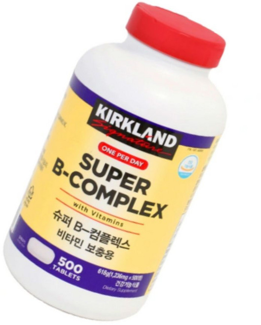 커클랜드 에너지생성 슈퍼B 콤플렉스 비타민, 500정, 1개