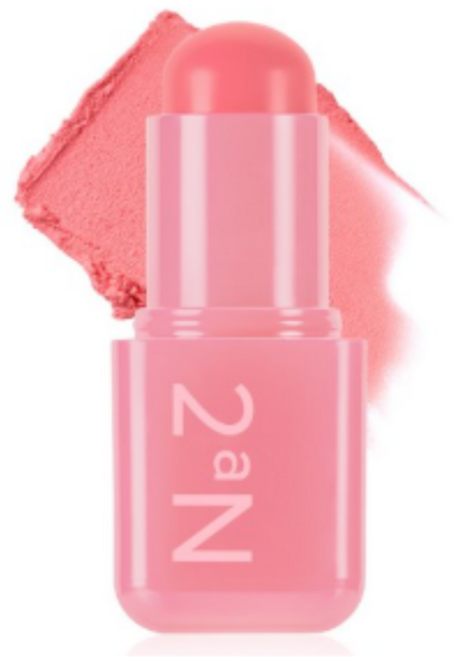 투에이엔 포켓 코튼 블러링 스틱, 5개, 01 Baby Peach (베이비피치)