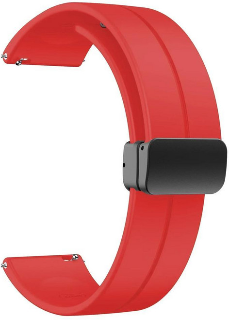 아마즈핏 액티브 스퀘어 스마트워치 실리콘 마그네틱 밴드 밸런스, 1개, 8. Red / E. Amazfit GTS 2 3 4