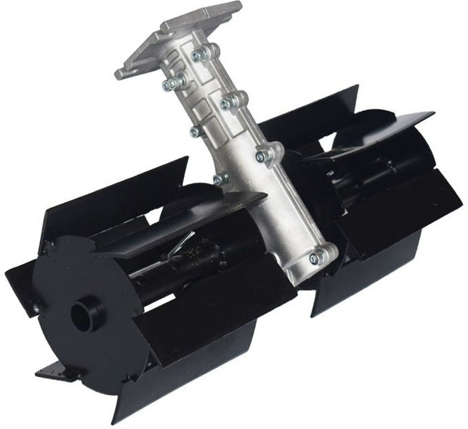 예초기로타리 26mm 24 로터리 1개 북주기, 7cm 직칼 제초날 일체형, 기본 색상