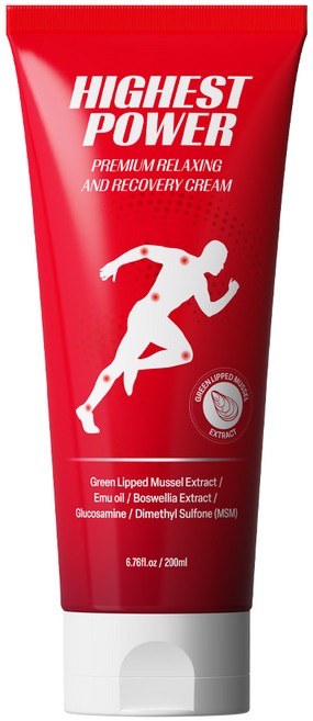 하이스트 파워 프리미엄 릴렉싱 앤 리커버리 크림, 200ml, 1개