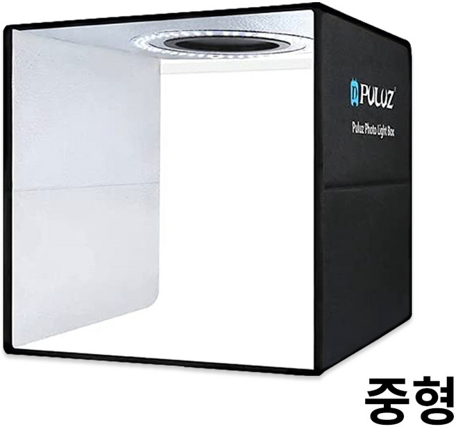 스냅케이스 PULUZ LED 프라임 미니 스튜디오 포토박스, 중형, 1개, PULUZ LED프라임 미니 포토 스튜디오
