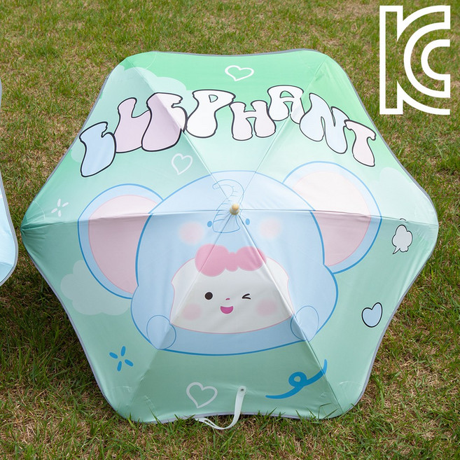 공신강림 어린이 안전우산 양산 우산 야광 키즈 유아