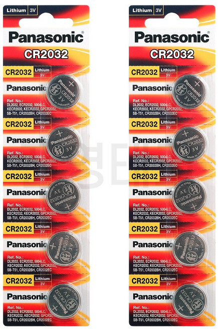 상세페이지참고 _fff 파나소닉 CR2032(10알) 리튬건전지 3V 리튬전지, 1개입, 10개
