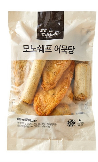 모노쉐프 부산 대원 어묵탕 400g, 4개